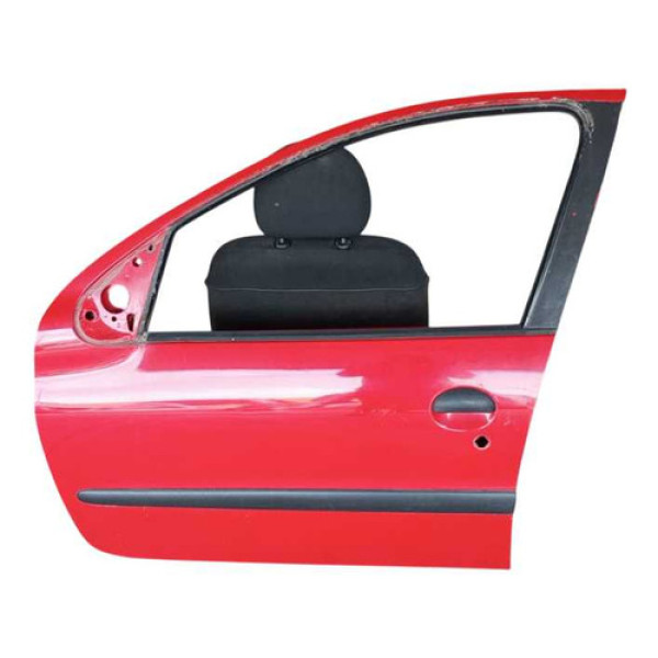 Porta Dianteira Esquerda Peugeot Hoggar 2010. Dianteira Esquerdo Vermelho