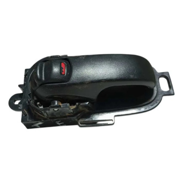 Maçaneta Interna Traseira Esquerda Nissan Livina 1.6 2013. Preto Traseira
