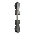 Absorvedor De Impacto Traseiro Chevrolet Prisma 2007 Preto