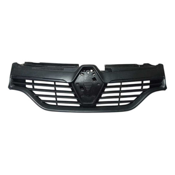 Grade Dianteira Radiador Renault Logan 2018. Preto Fosco