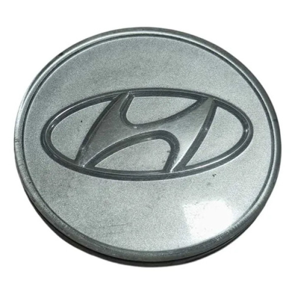 Calota Miolo Roda Hyundai Tucson I30 Azera Sonata. Prateado