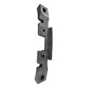 Absorvedor De Impacto Traseiro Chevrolet Prisma 2007 Preto