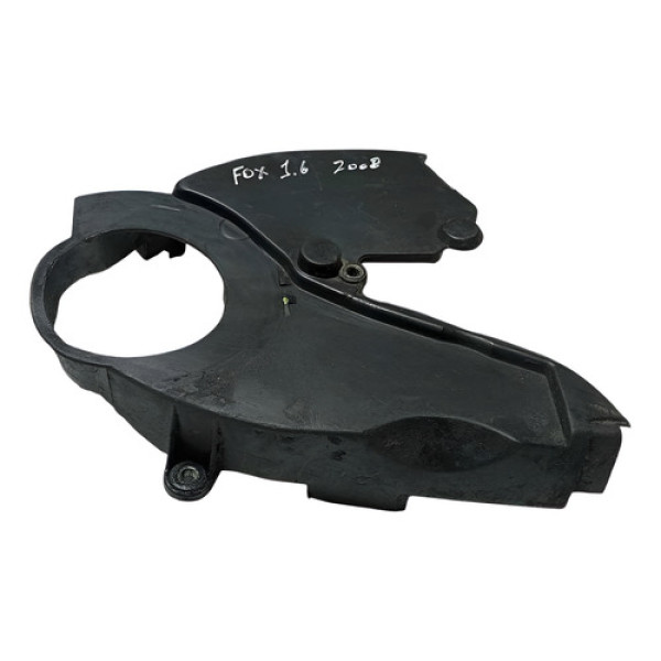 Capa Inferior Correia Dentada Volkswagen Fox 2008. Preto