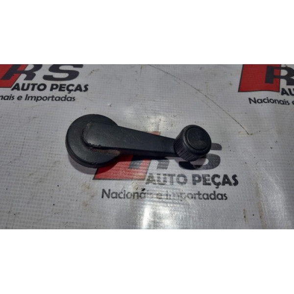 Manivela Do Vidro Metal - Preta S10 2003 Cinza-escuro