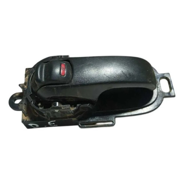 Maçaneta Interna Dianteira Esquerda Nissan Livina 1.6 2013. Preto Dianteira