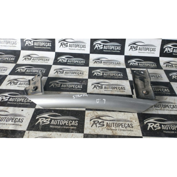 Suporte Alça Direita Santo Antônio Rack Strada Adventure L.d Prata