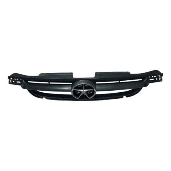 Grade Dianteira Radiador Jac J3 2012. Preto Brilhante