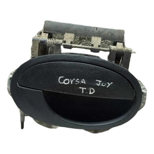 Maçaneta Externa Traseira Direita Gm Corsa Joy 2002-2012. Preto Traseira