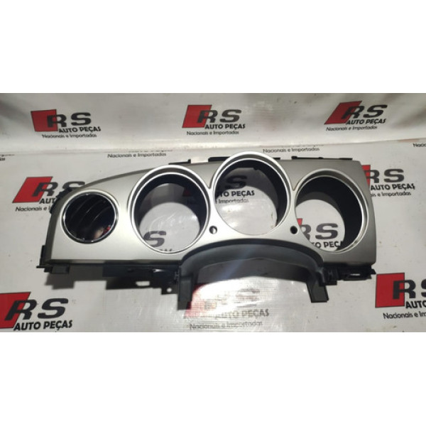 Moldura Painel Velocímetro Pt Cruiser 06 07 08 09 10 Prata Não Aplica