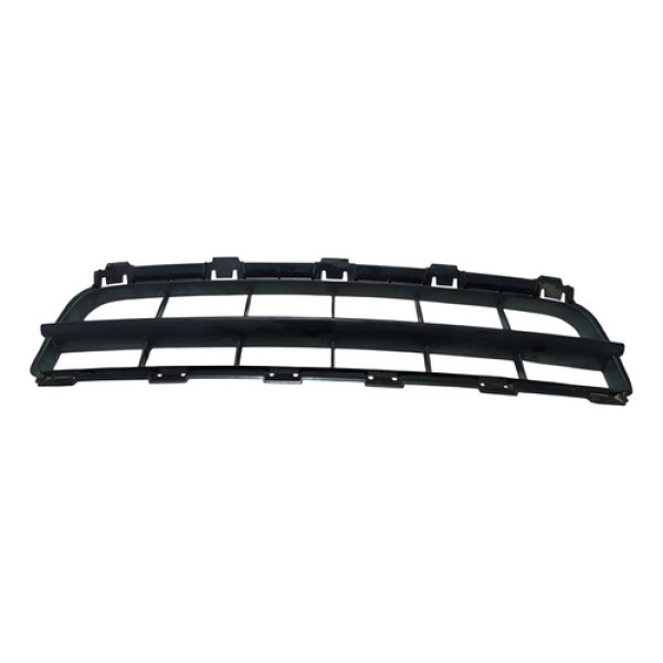 Grade Central Para-choque Dianteira Renault Clio 2005/2012 Preto Ambos Lados
