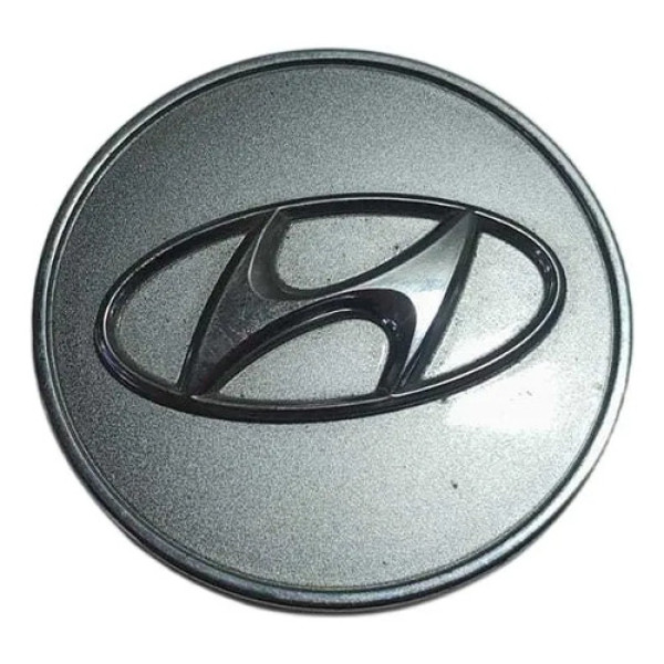 Alota Centro Da Roda Hyundai Ix35 09/22 I30 13/16. Prateado
