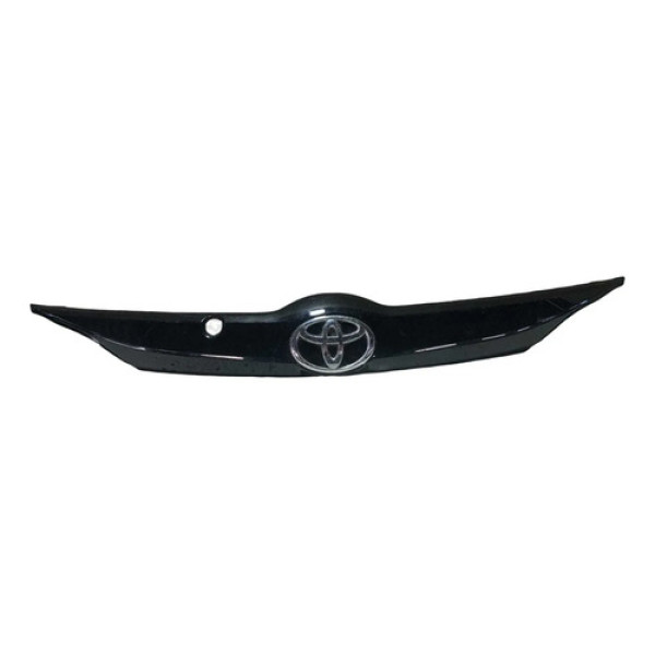 Moldura Tampa Traseira Toyota Yaris Hatch 2017-2024 Preto
