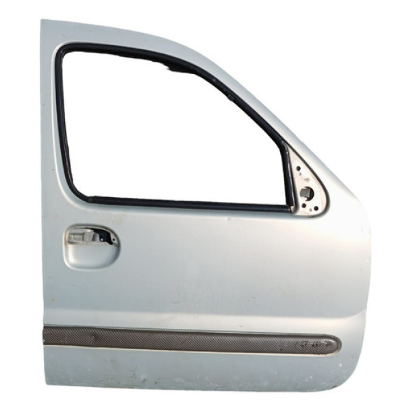 Porta Dianteira Direita Renault Kongoo 2002 Dianteira Direita Prateado