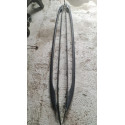 Par De Rack De Teto Corsa Wagon 2001 Preto