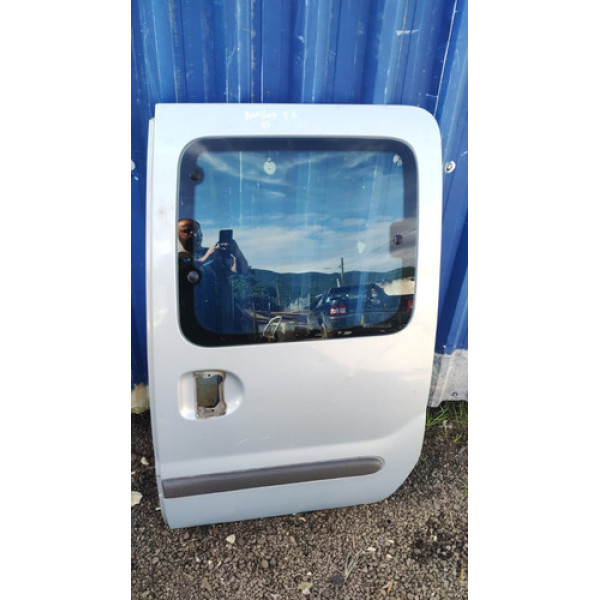 Porta Kangoo 2000 A 2018 Envidraçada Lateral Esq Original Cinza