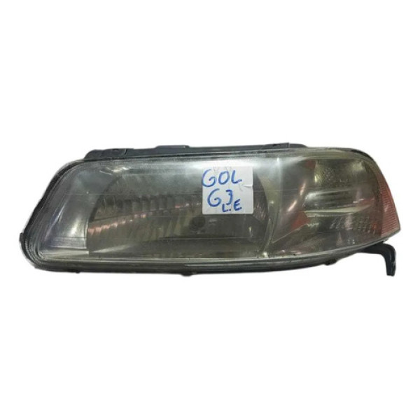 Farol Dianteiro Esquerdo Vw Gol G3 99 A 2005 (detalhe). Esquerdo/motorista