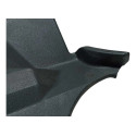 Acabamento Inferior Painel Chevrolet S10 2.2 2000 (detalhe). Preto