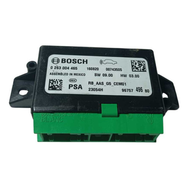 Modulo Sensor Estacionamento Peugeot 208 2016 Preta