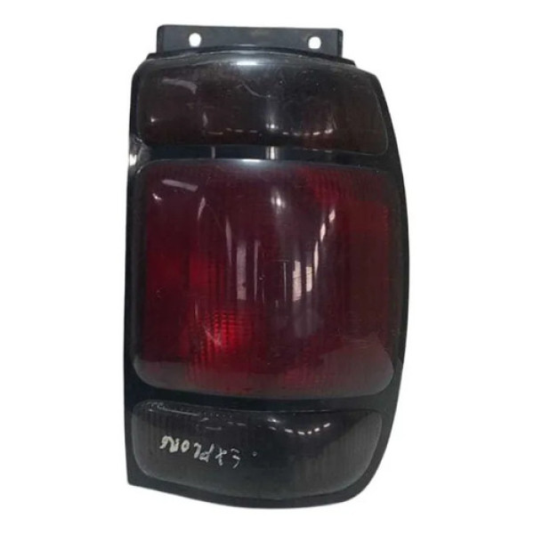 Lanterna Traseira Esquerdo Fumê Ford Explorer 1994/1996. Esquerdo/motorista Preto