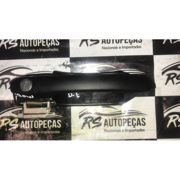 Maçaneta Externa Diant Esquerdo Fiat Mobi Sem Estojo Cx119 Preto