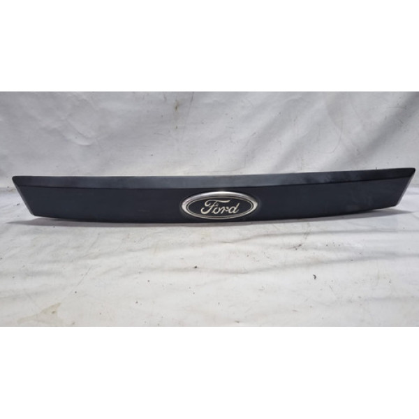 Moldura Tampa Traseira Luz De Placa Ford Ka 2010 Preto