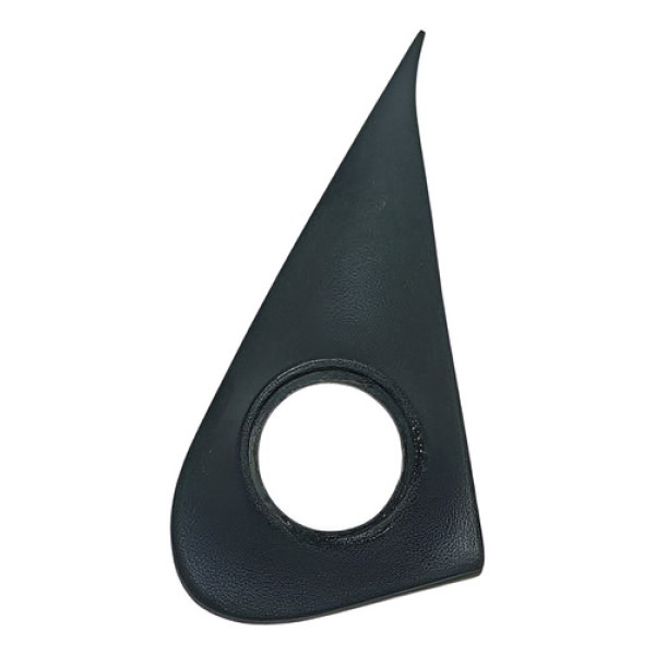 Moldura Externa Retrovisor Esquerdo Fiat Uno 1991 A 2004. Preto