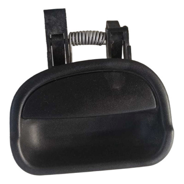 Maçaneta Externa Porta Traseira Direita Kangoo 2002 A 2007 Preto Traseira