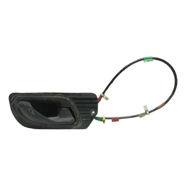 Maçaneta Interna Dianteira Direita Ford Ranger 2001. Preto Dianteira