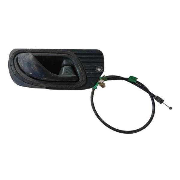 Maçaneta Interna Traseira Direita Ford Ranger 1998/2004 Preto Traseira