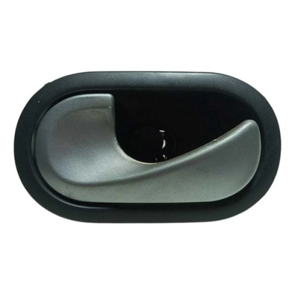 Maçaneta Interna Dianteira Esquerd Renault Grand Scenic 2009 Prateado Dianteira