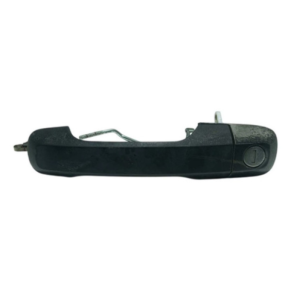 Maçaneta Externa Dianteira Esquerda Ford Fiesta Zetec 2013. Preto Dianteira