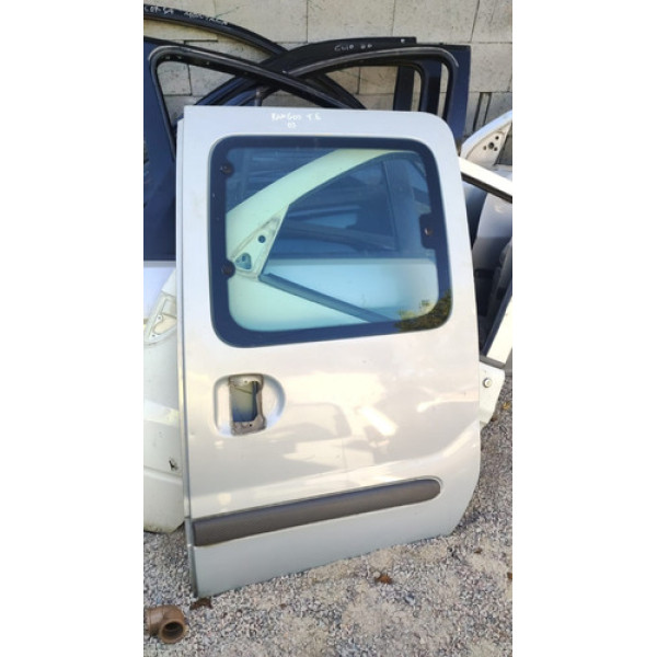 Porta Lateral De Correr Renault Kangoo Lado Esquerdo Cinza