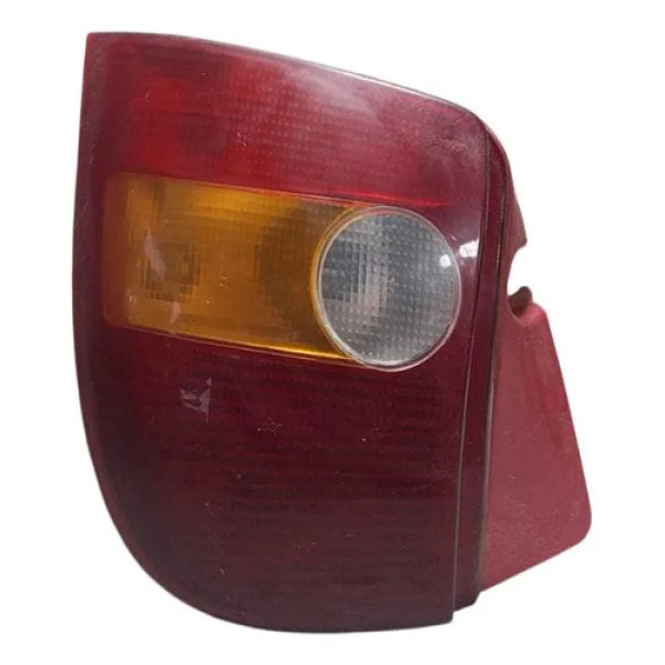 Lanterna Traseira Esquerda Fiat Palio 1998/2000. Esquerdo/motorista Vermelho