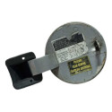 Portinhola Tanque Combustível Chevrolet Corsa 1996/2009. Prateado