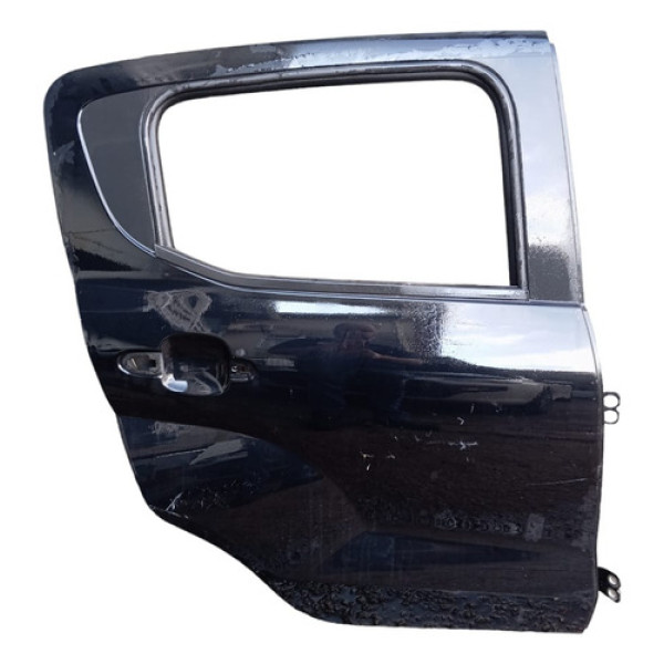 Porta Traseira Direita Fiat Mobi 2017 Traseira Direita Preto