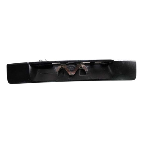 Moldura Placa Tampa Traseira Renault Grand Scenic 2009. Preto