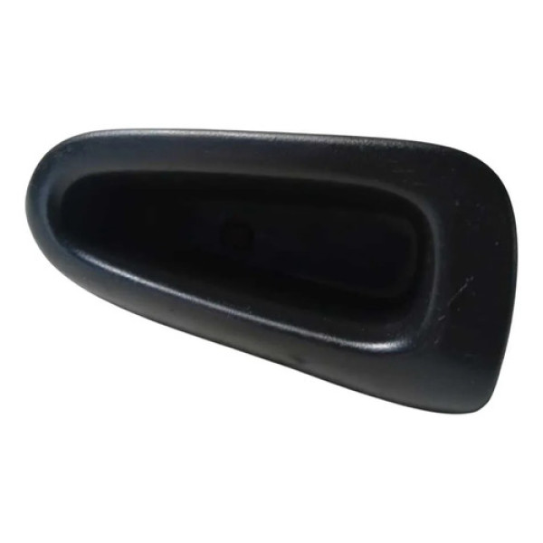 Puxador Moldura Porta Traseira Esquerda Peugeot 206 Sw 2007 Preto