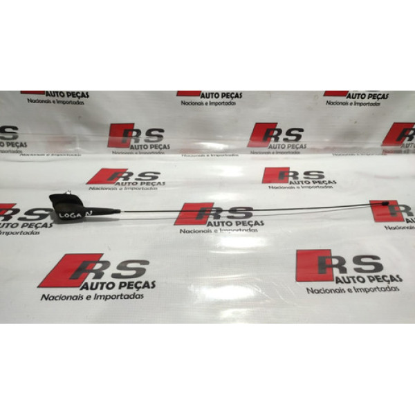 Haste Antena Teto Renault Logan 2008 2009 2010 2011 Preto