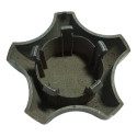 Calota Central Centro P/roda S10 Gm Blazer 1998/2002. Prateado