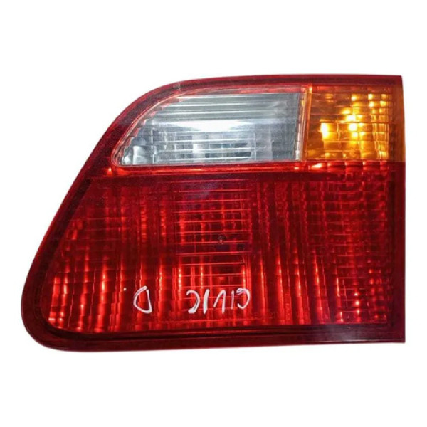 Lanterna Tampa Traseira L/direito Honda Civic 1997/2000. Direito/passageiro Vermelho
