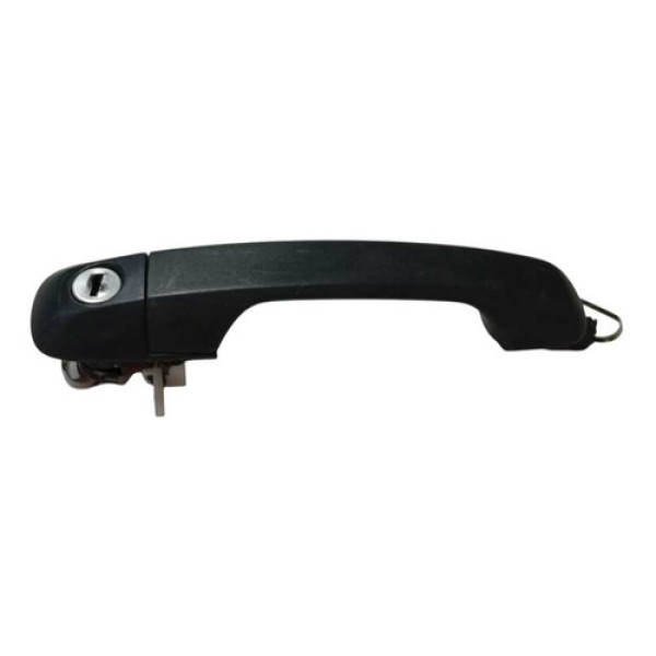 Maçaneta Externa Dianteira Esquerdo Ecosport 2004 Preto Dianteira