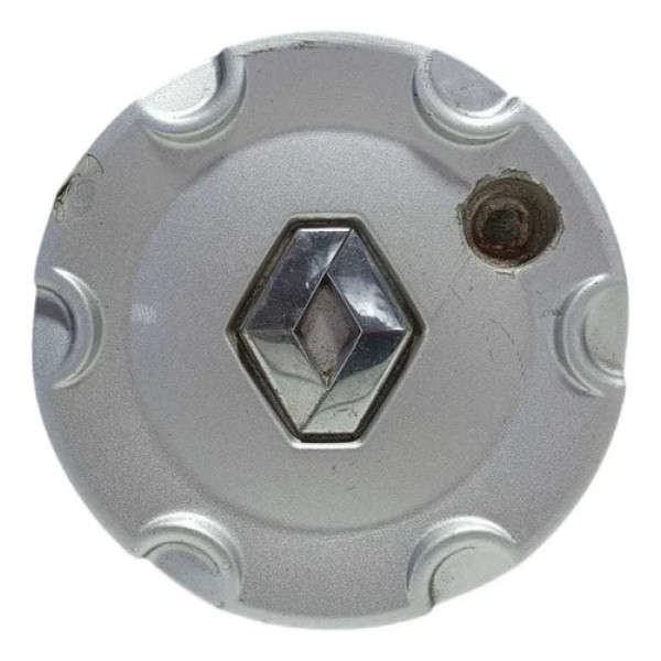 Calota Centro Roda Renault Megane 2007/2012. Prateado