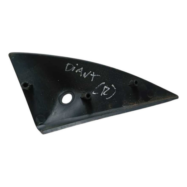 Acabamento Interno Retrovisor D/d Peugeot 306 1.8 2000 Preto