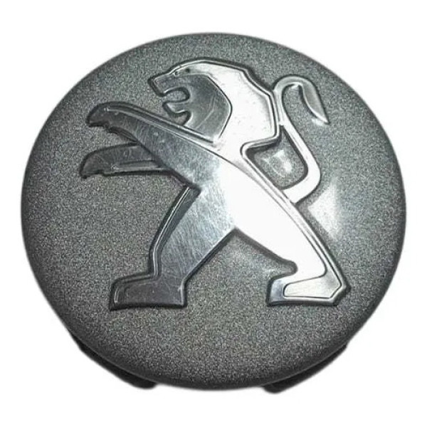Calota Central Roda Peugeot 208 308 408 2008 2009 A 2018 Prateado