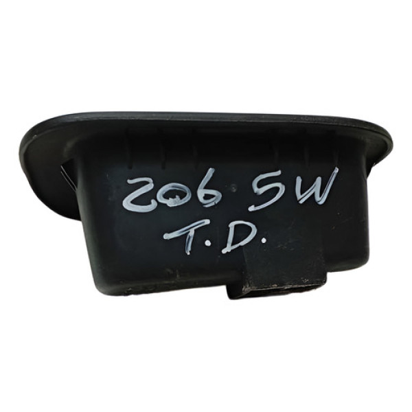 Puxador Porta Traseiro Direito Peugeot 206 Preto