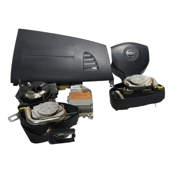 Painel Tabelier Nissan Tiia 2008 Kit Cx108 Preto