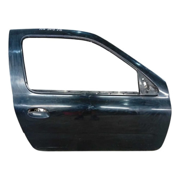Porta Dianteira Direita Renault Clio 1.0 2014 Dianteira Direito Preto