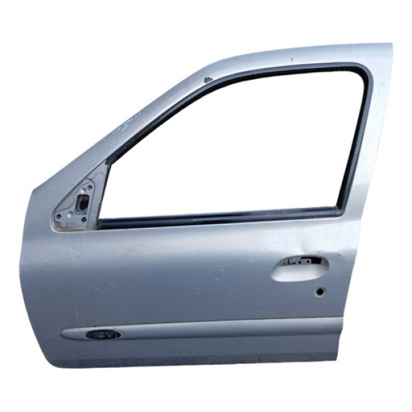 Porta Dianteira Esquerda Renault Clio 2006 Dianteira Esquerdo Prateado
