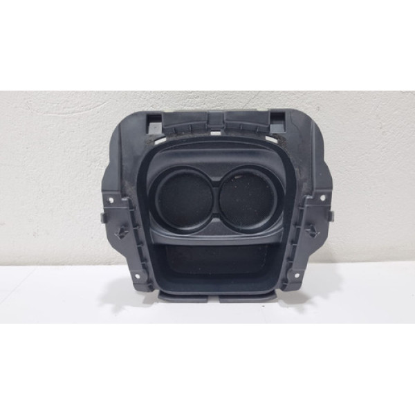 Moldura Porta Copos Peugeot 208 2008  Preto