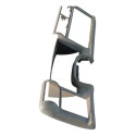 Moldura Painel Central Tabelier S10 Blazer 2001 A 2012 Cinza